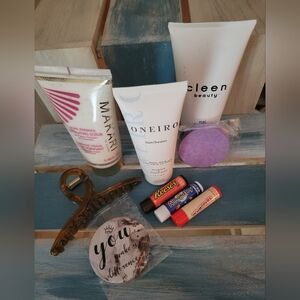 9 Pc. Beauty Bundle of Skincare & Lip Care NEW